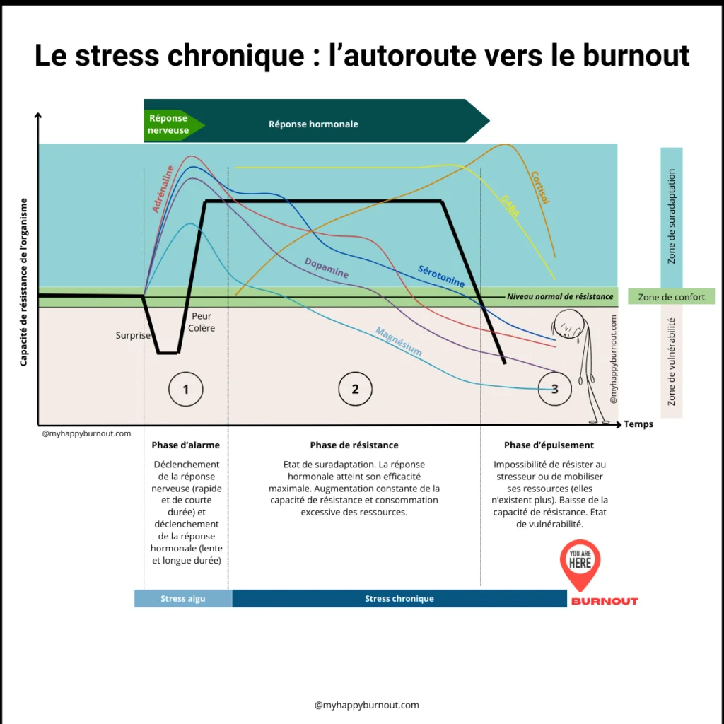 Neurotransmetteurs et burnout